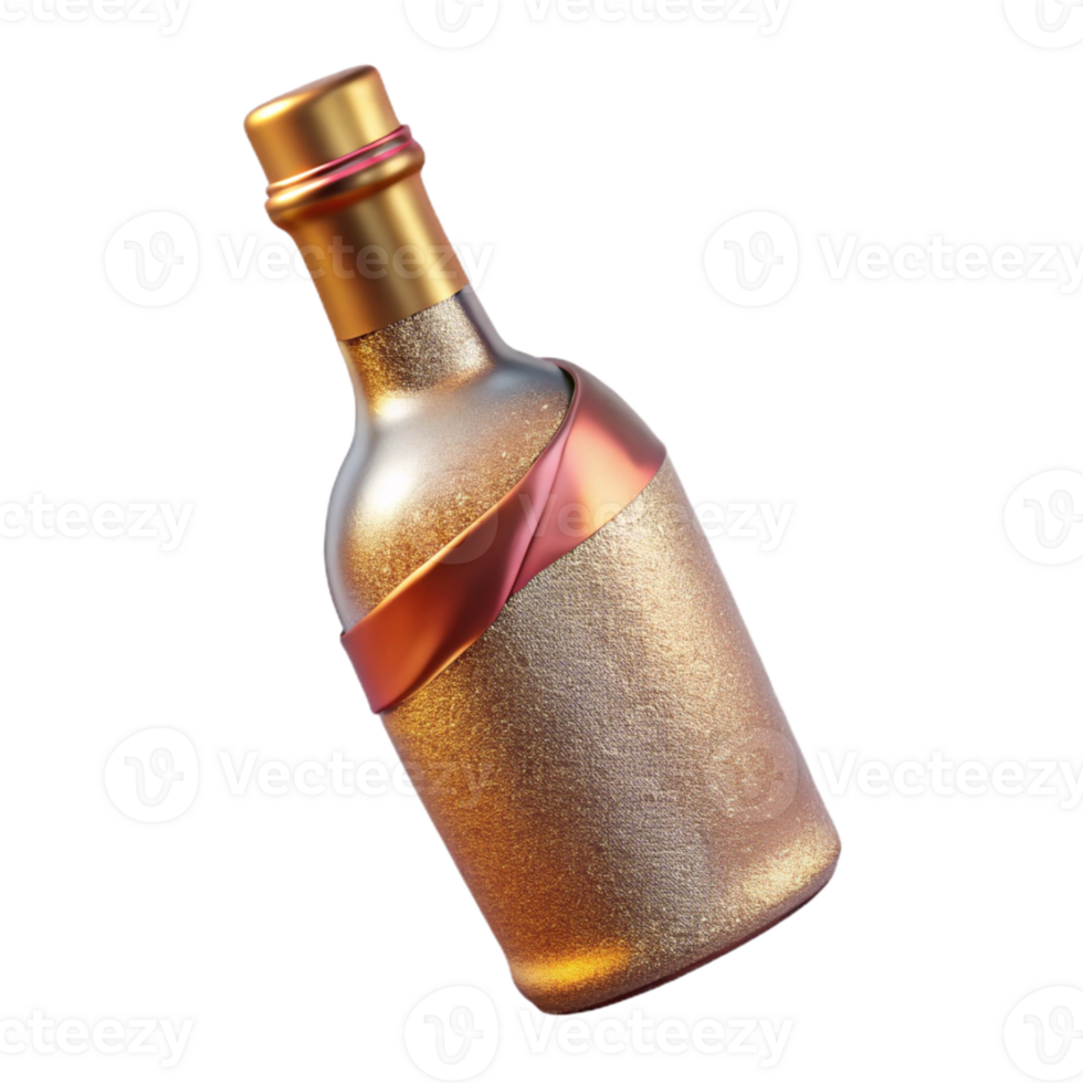 magnificent artistic Wine Bottle Beverage Alcohol Isolated for Liquor Store high quality png
