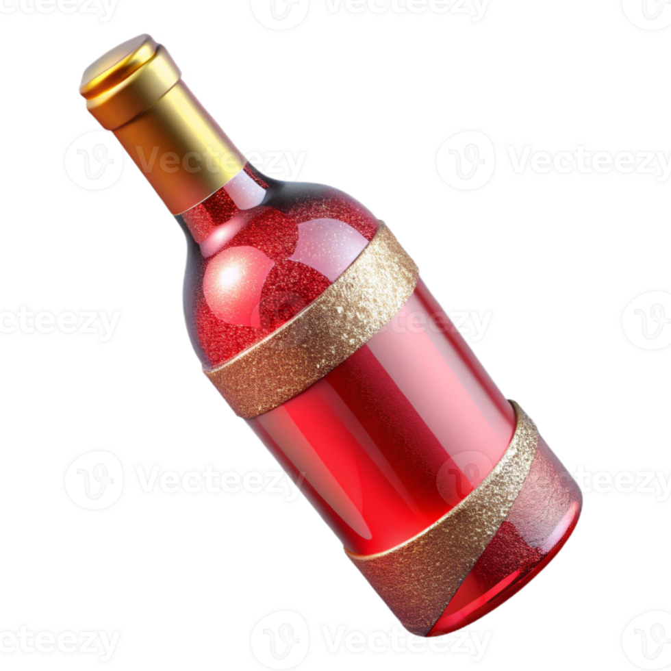 extraordinary classic Wine Bottle Red Wine Isolated Celebration Drink premium png