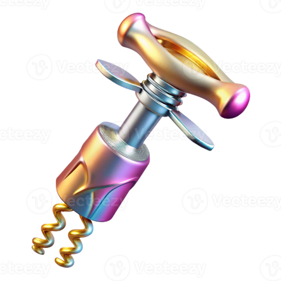 impressive vintage Wine Corkscrew Stainless Steel Opener Isolated Wine Tasting high quality png