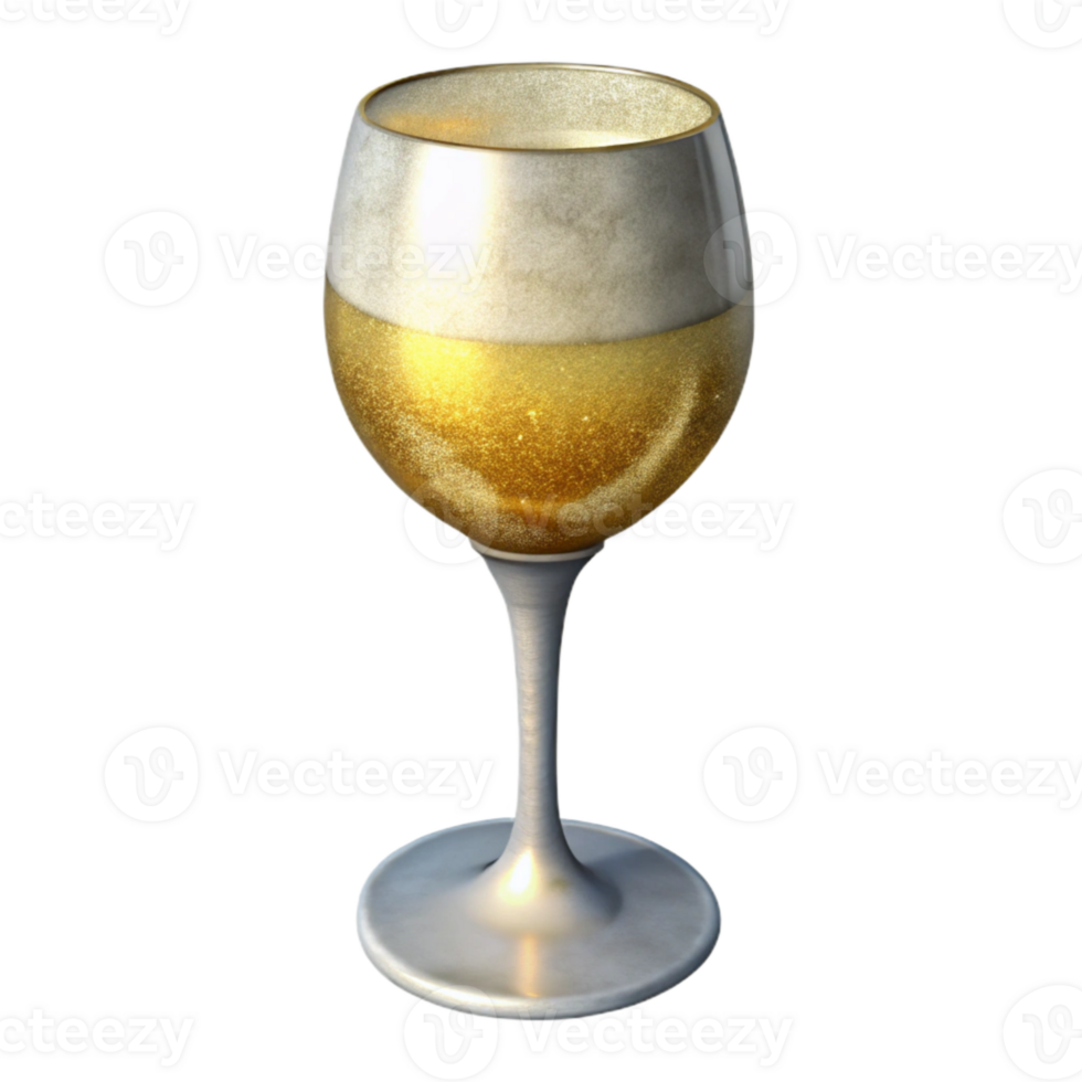 dramatic classic Wine Glass Clear Stemware Cutout Beverage Service high resolution png
