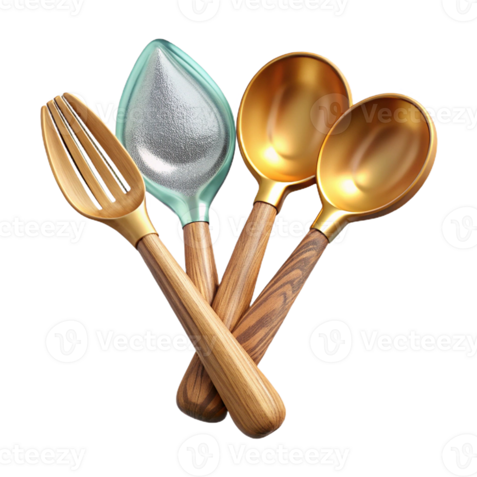 dramatic rustic Wooden Salad Servers Serving Utensils Transparent Salad Bar genuine png