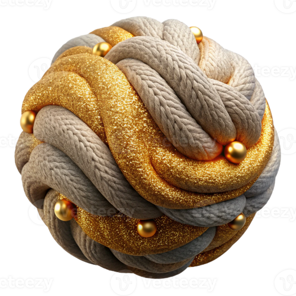 wonderful rustic Wool Texture Knitted Yarn Cutout for Craft Projects professional png