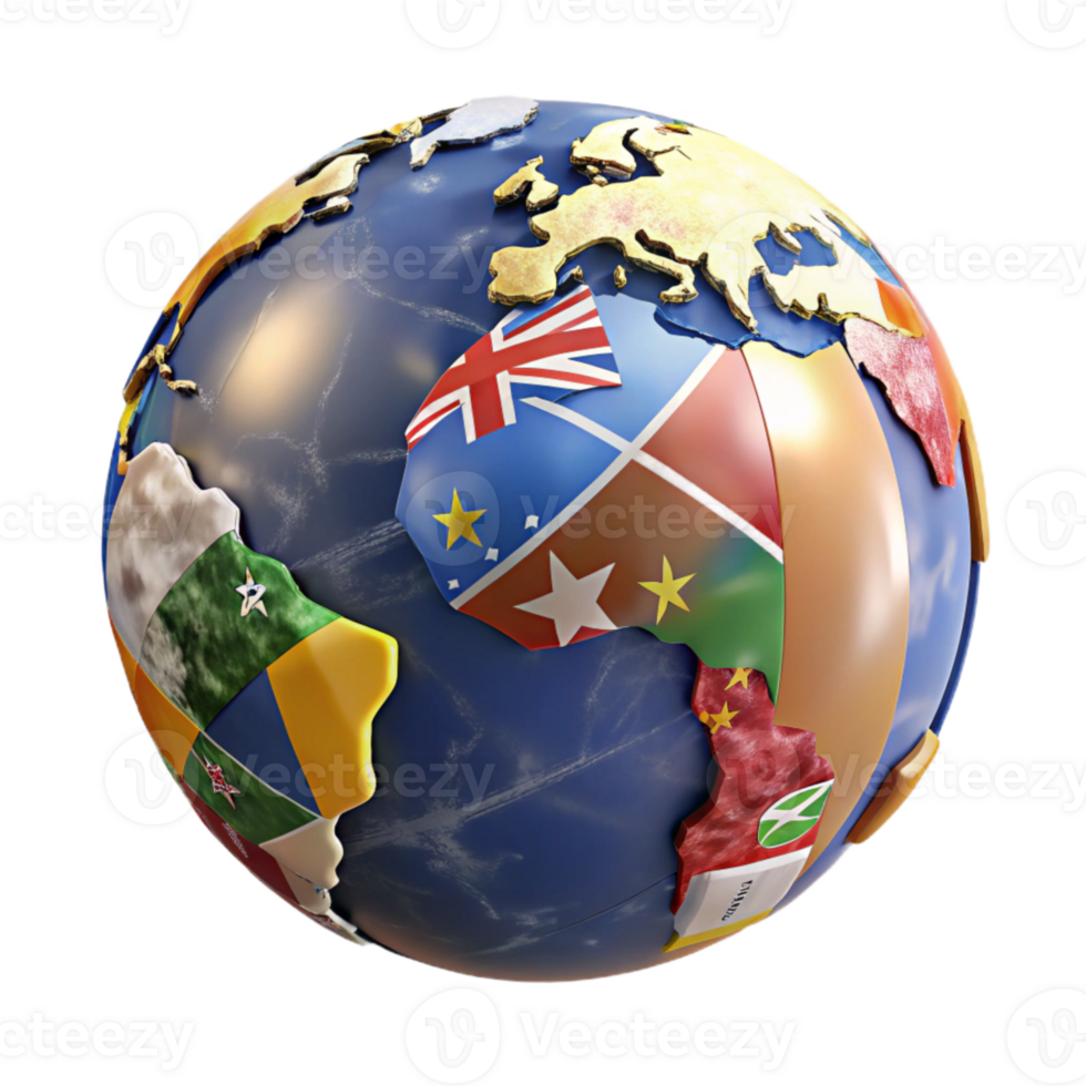 dramatic abstract World Map with Country Borders Transparent for Geopolitical Visualizations high quality png