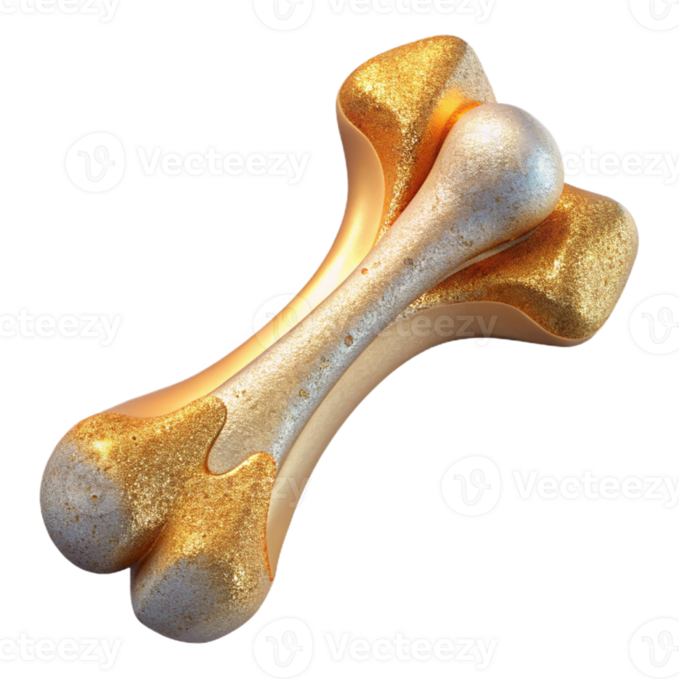 vibrant minimalist Xray Scan Bone Structure Isolated for Radiology Graphics detailed png