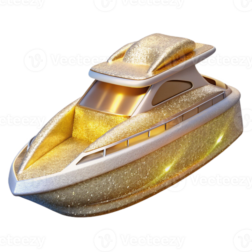 extraordinary classic Yacht Silhouette Transparent for Luxury Branding detailed png