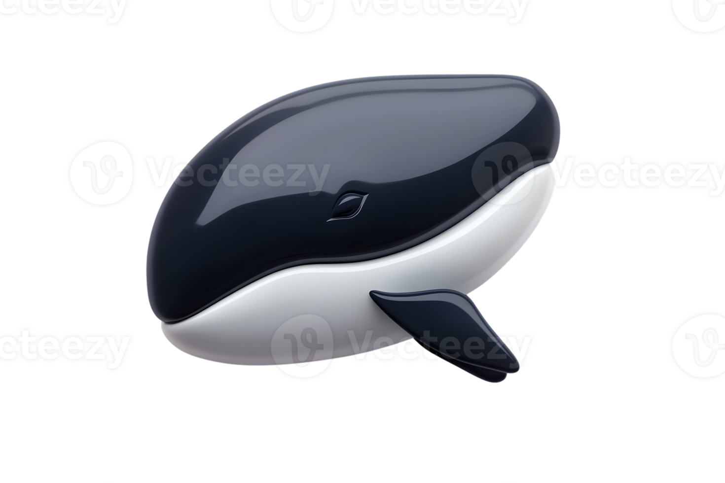 Stylized Marine Life Icon Featuring a Sleek Modern Whale Design for Digital and Print Applicat png