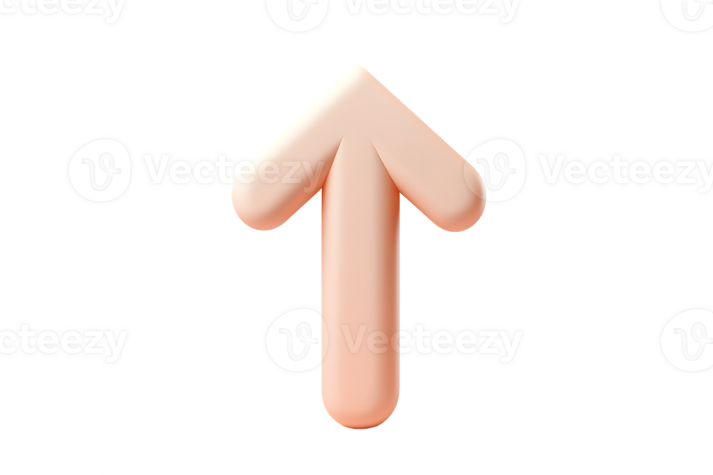 Upward Directional Indicator A Soft Pink Arrow Pointing Upwards for Navigation Guidance and png