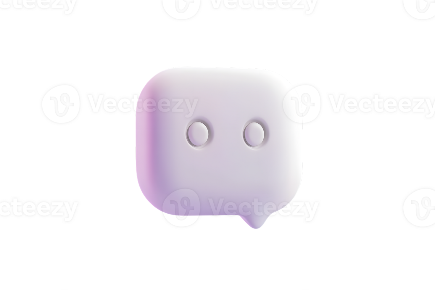 Abstract Chat Bubble Icon with Minimalist Design Modern Communication Symbol Digital Messagin png