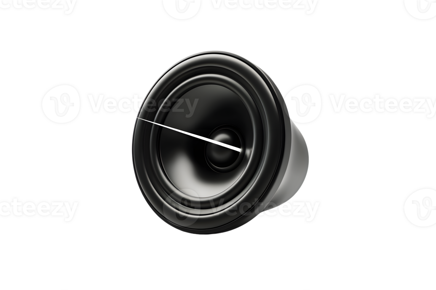 Speaker Cone CloseUp HighDefinition Audio Equipment Detail for Sound Technology and Music Pr png