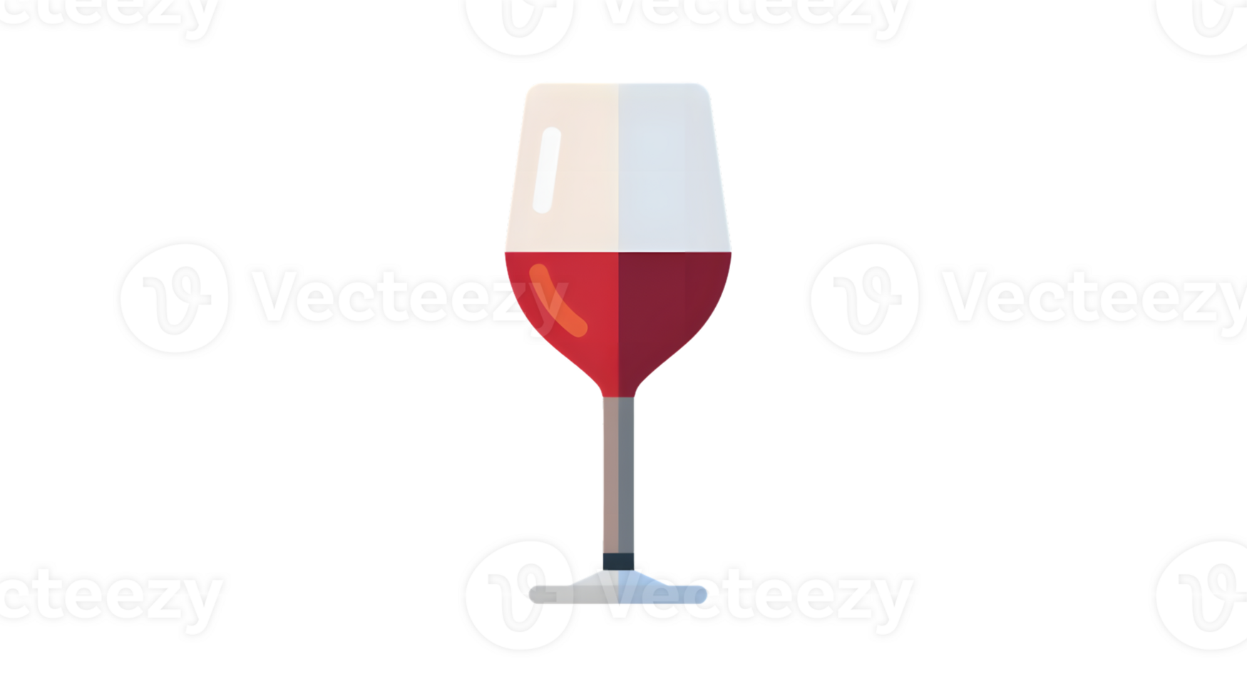 A wine glass filled with red beverage perfect for culinary dining and beverage themes png