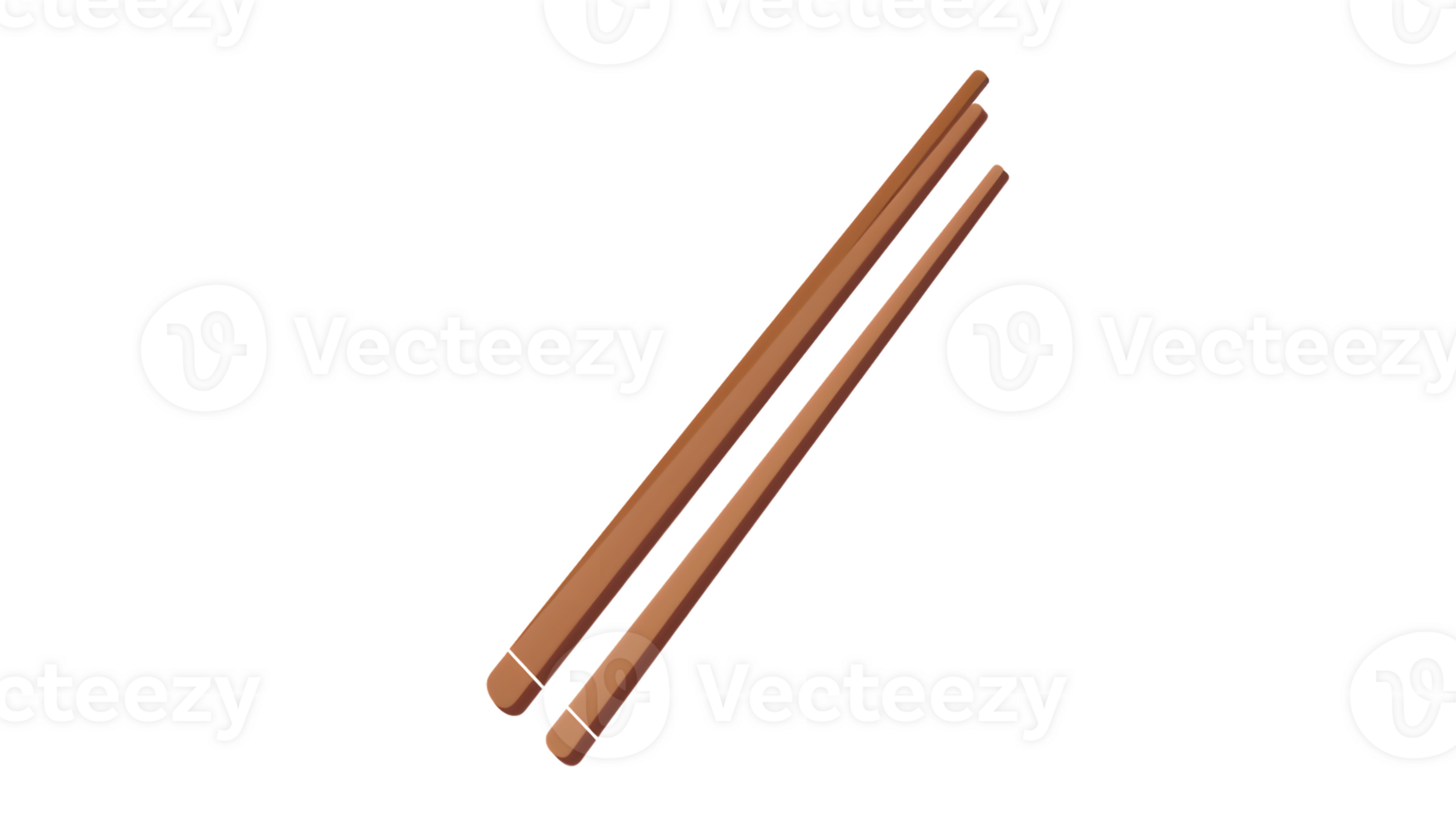 Pair of Wooden Chopsticks on a Black Background for Culinary and Cultural Themes png
