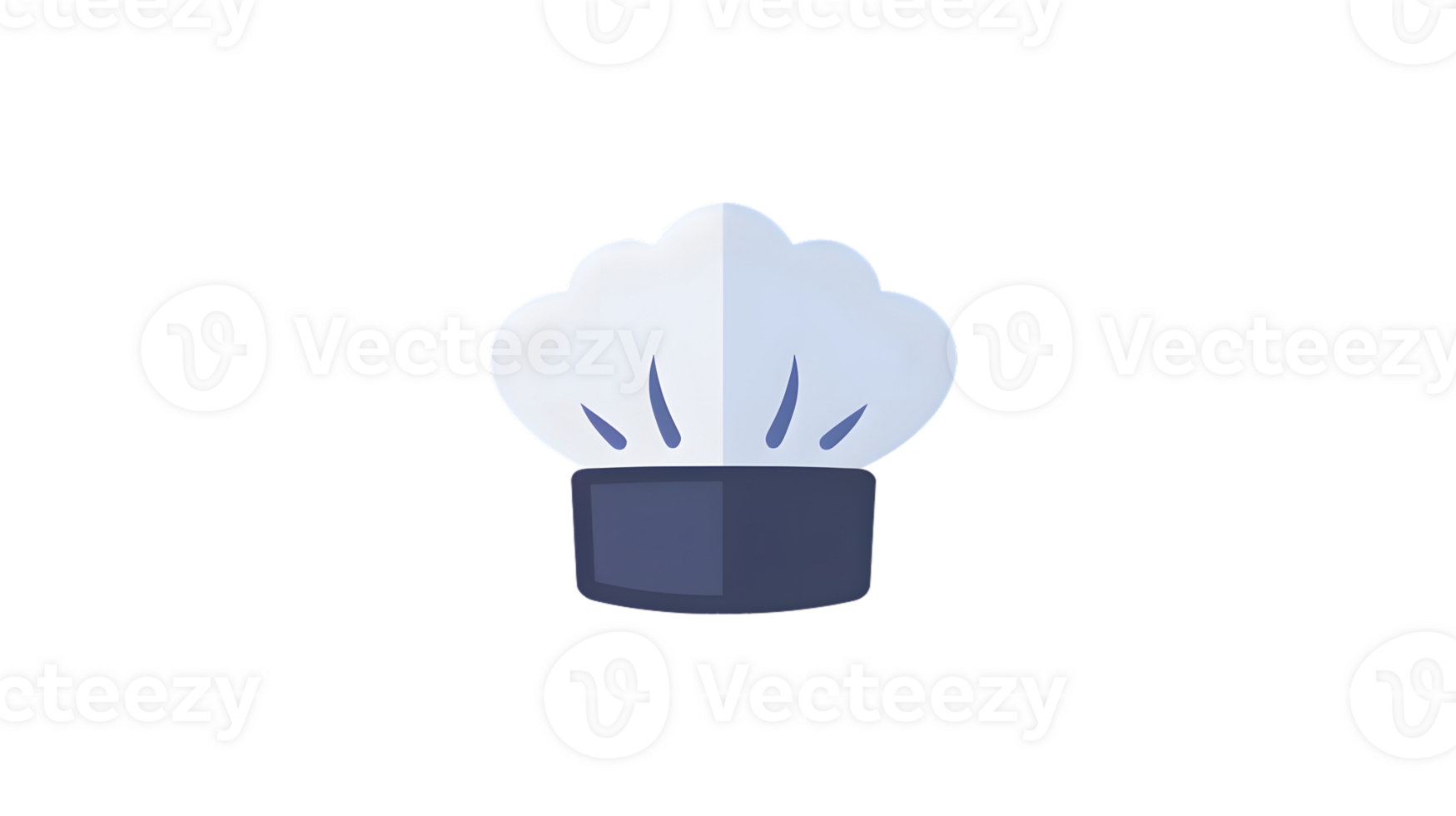 Chefs Hat Icon Culinary Symbol for Cooking Baking and Food Preparation Design png
