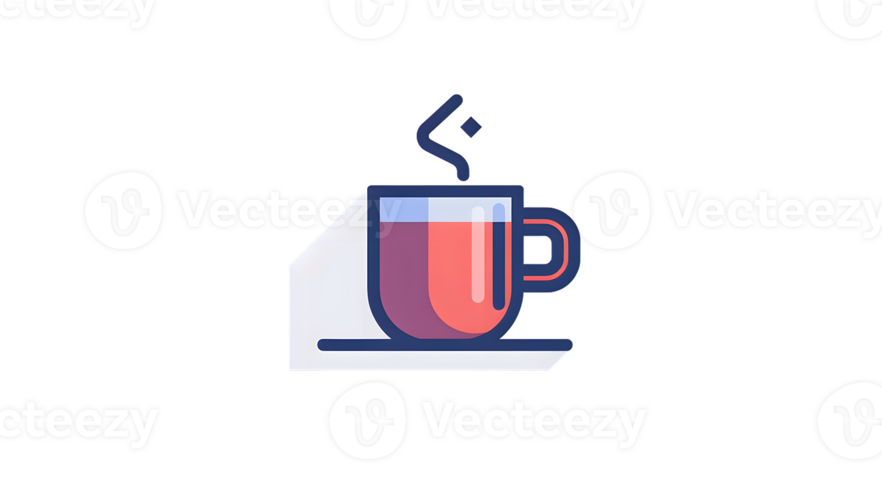 A steaming cup of coffee on a saucer perfect for morning routines and cozy moments png