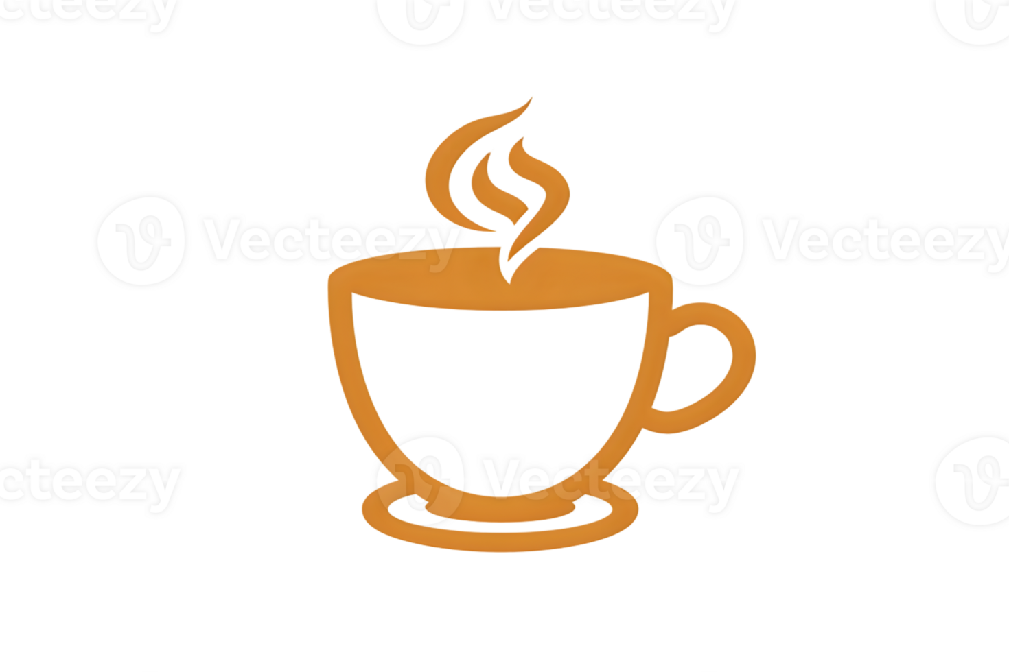 Steaming Hot Beverage Icon A Simple and Elegant Illustration of a Coffee or Tea Cup with Steam png