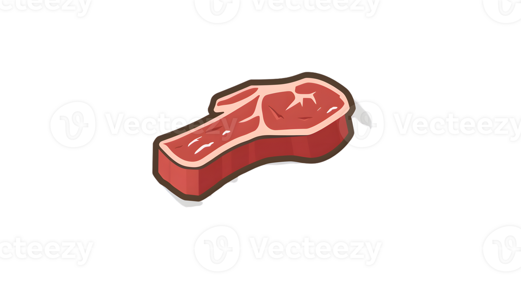 A succulent steak illustration perfect for culinary designs and foodrelated content png