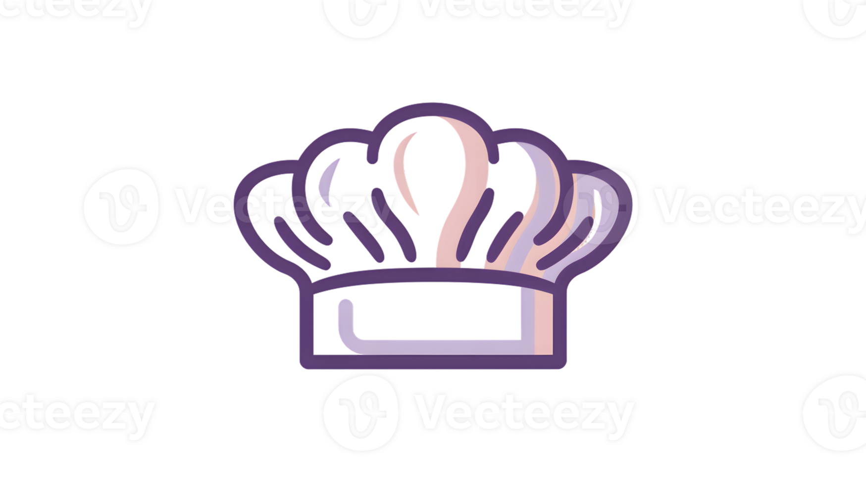 Chef Hat Icon Culinary Symbol for Cooking Baking and Food Preparation Design png