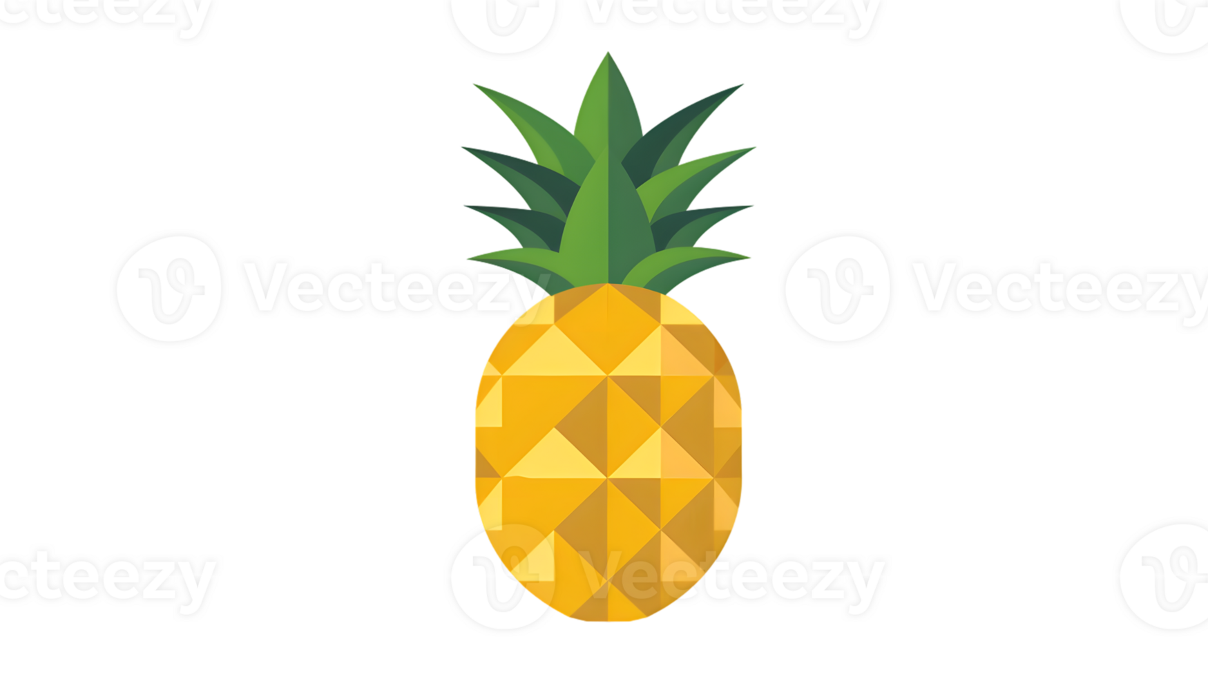 A vibrant tropical fruit with geometric patterns perfect for design and culinary themes png