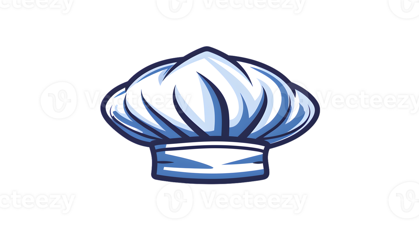 Chefs Hat Illustration Professional Kitchen Wear Culinary Symbol Cooking Gear Food Prepara png