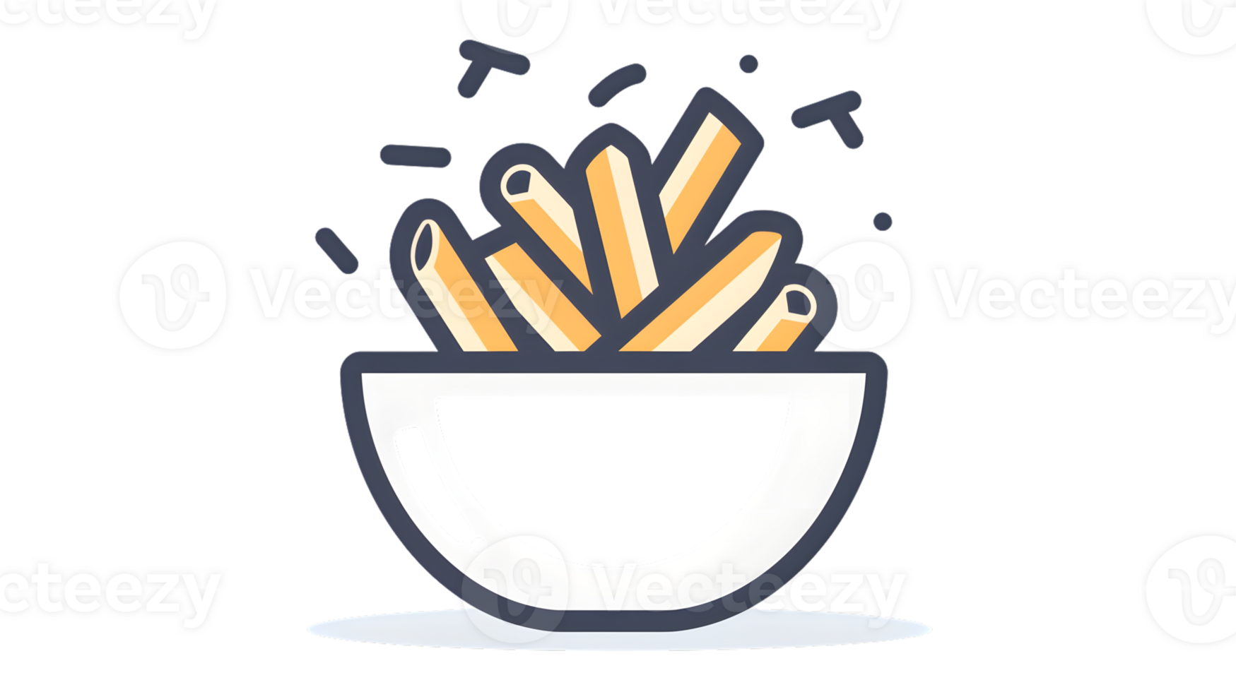A steaming bowl of noodles perfect for culinary and foodrelated designs png