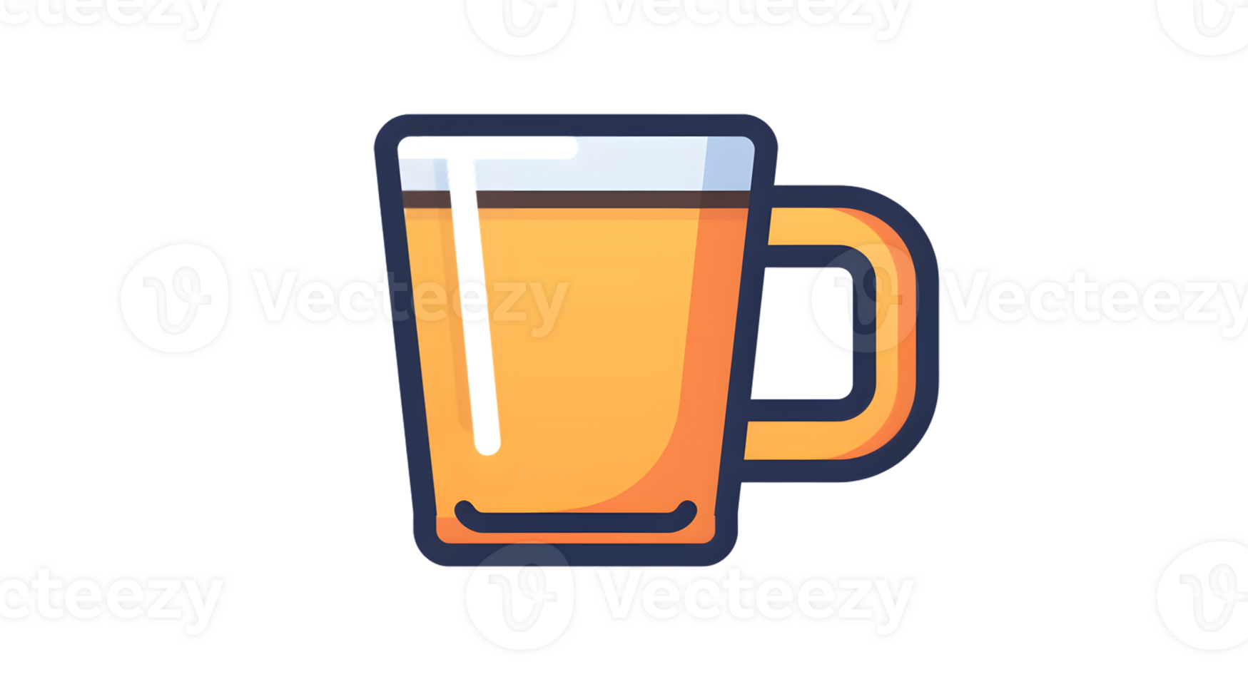 A steaming mug of hot beverage with a handle perfect for coffee or tea illustrations png