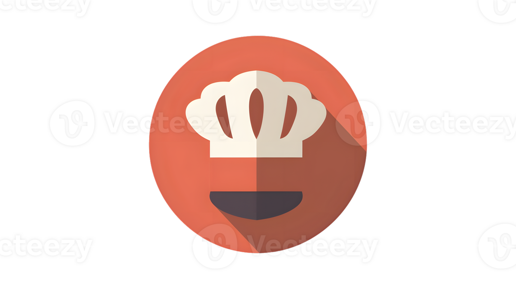 Chef Hat Emoji with Smiling Face Culinary Icon for Cooking Baking and Food Themes png
