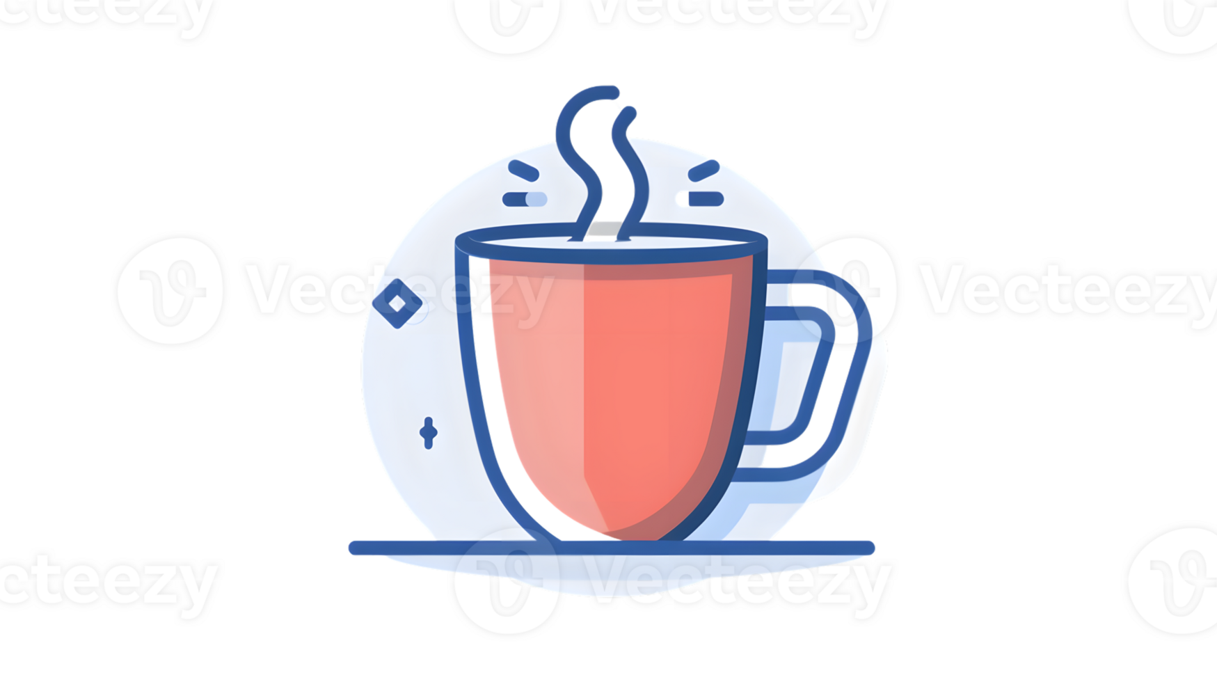 Steaming Hot Beverage in a Modern Mug with Minimalist Design Ideal for Coffee or Tea Lovers png