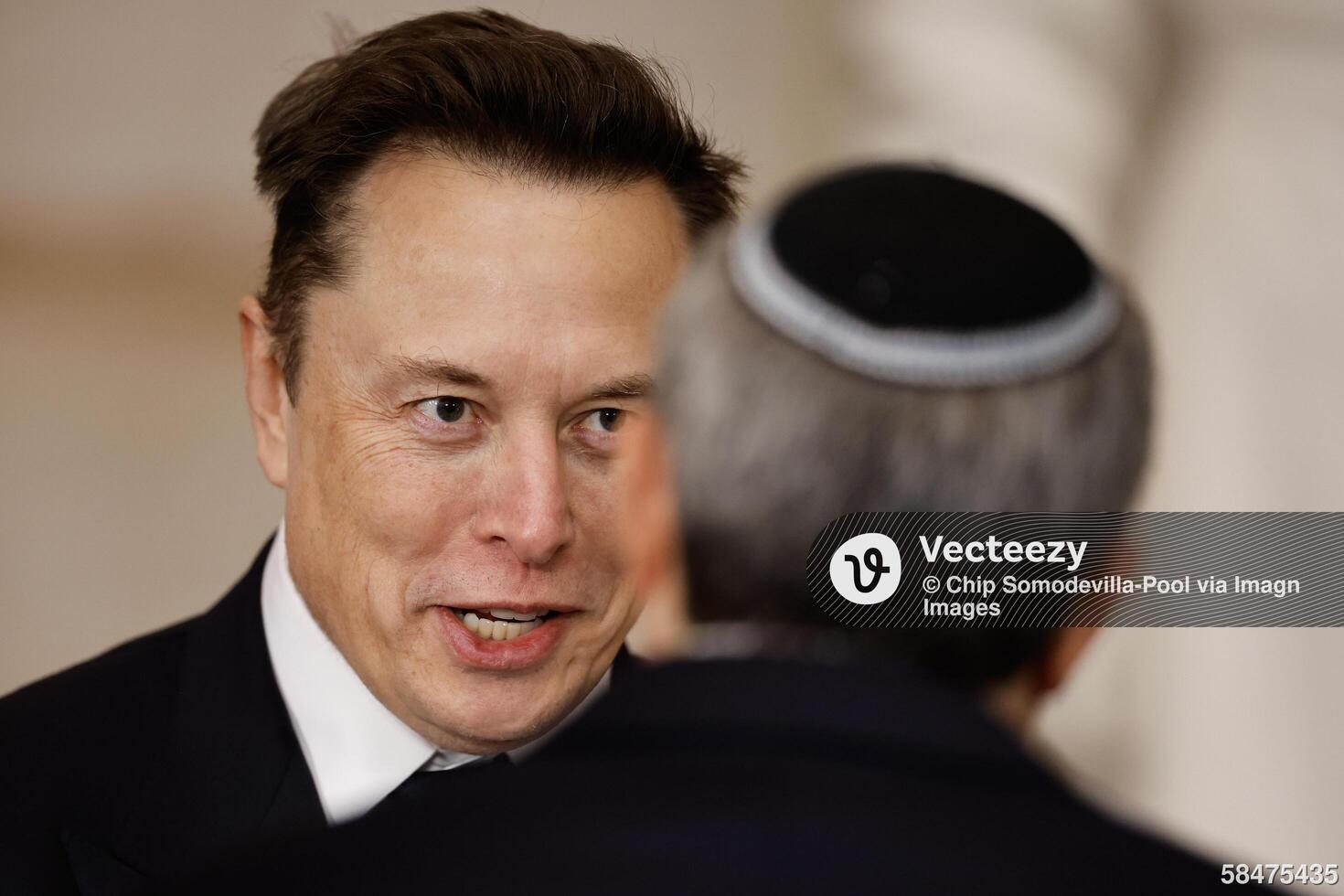 Telsa, SpaceX and X CEO Elon Musk arrives to the inauguration of U.S