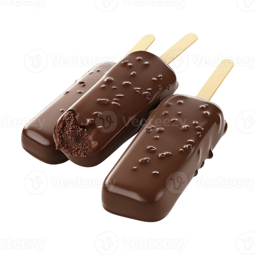 Chocolate-Covered Ice Cream Bars png