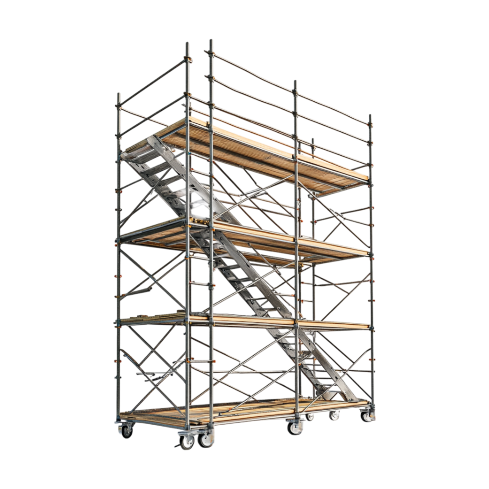 a scaffolding on transparent background png
