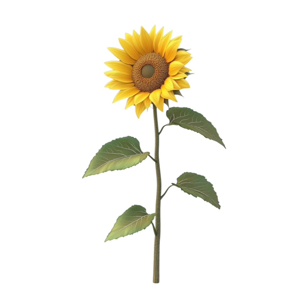 a sunflower clipart png