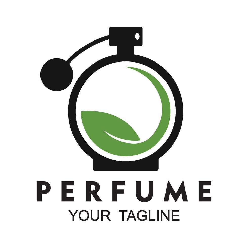 perfume logo icon simple illustration vector