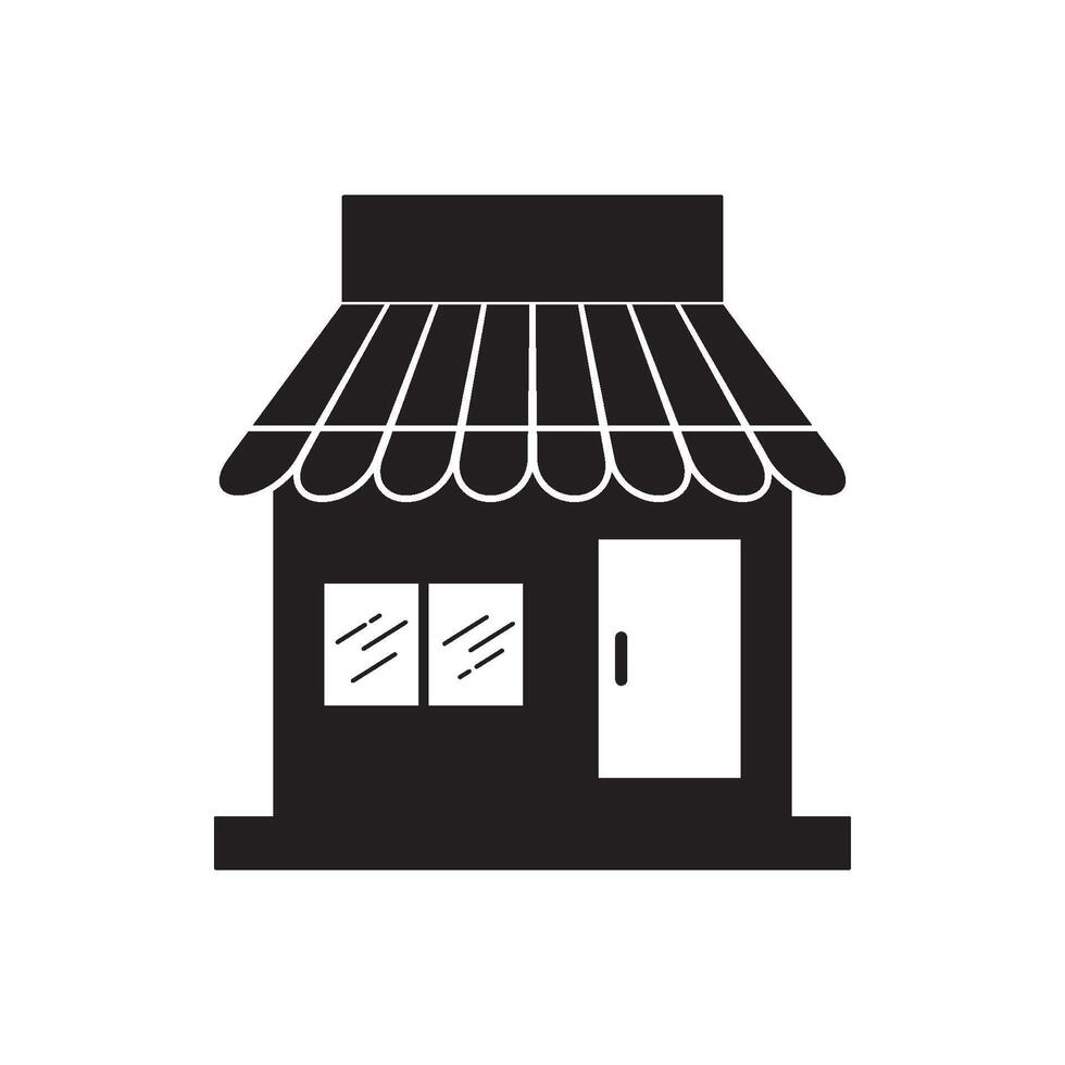 Store icon template design vector