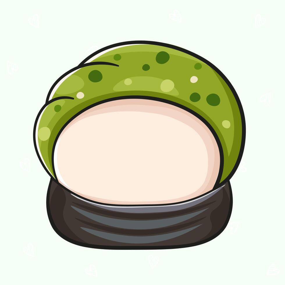 Cute funny Sushi vector
