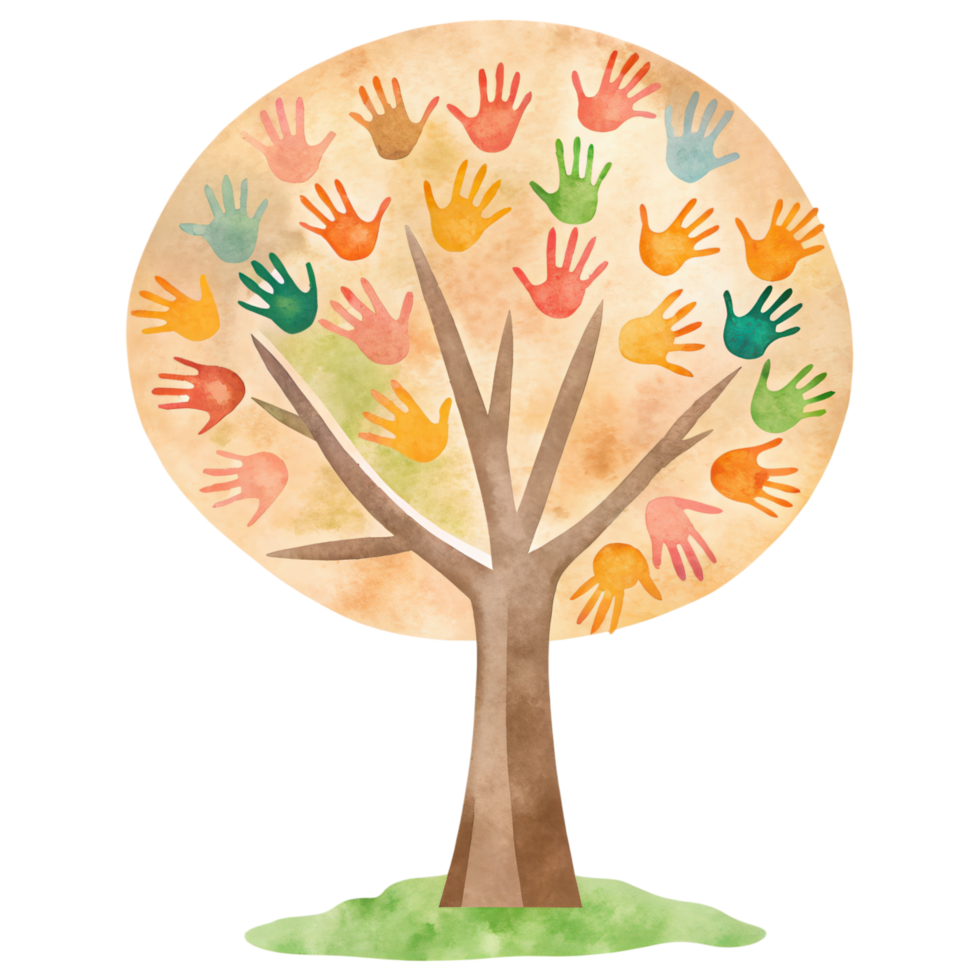 Whimsical Fantasy Tree Illustrations for Nature Lovers. png