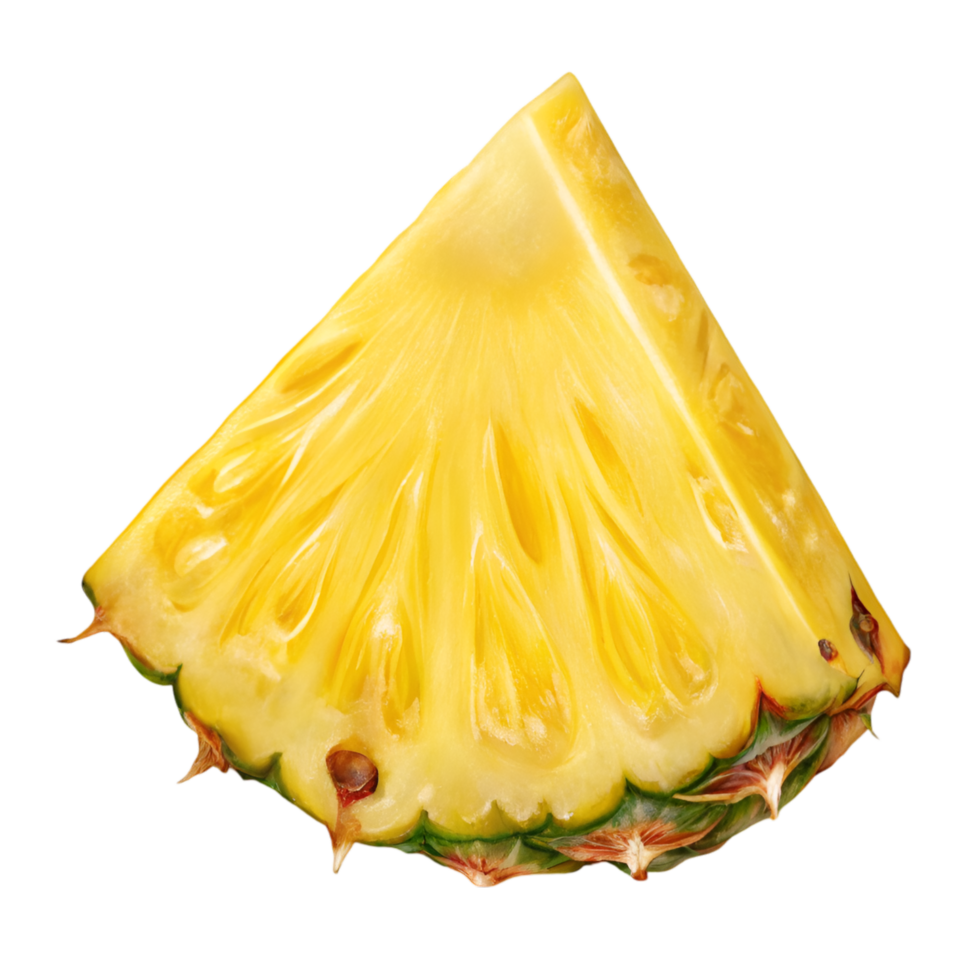 Fresh Pineapple Slice with Juicy Texture png