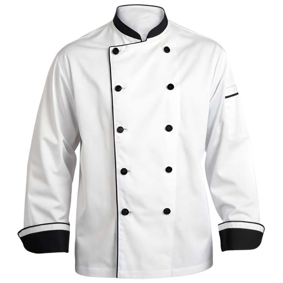 Professional Chef Coat for Culinary Excellence png