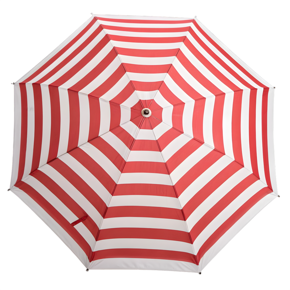 Stylish Beach Umbrella with Vibrant Stripes for Sun Protection and Relaxation. Perfect for Outdoor Activities, Picnics, and Family Gatherings. Enjoy a Fun and Functional Addition to Your Summer Essent png