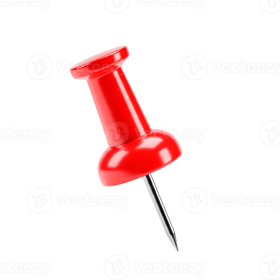 red push pin cut out png