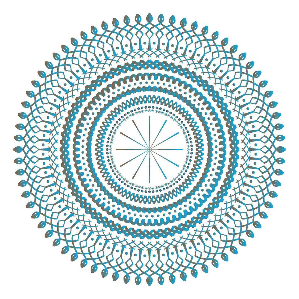 Colorful creative luxury decorative mandala design template Premium vector