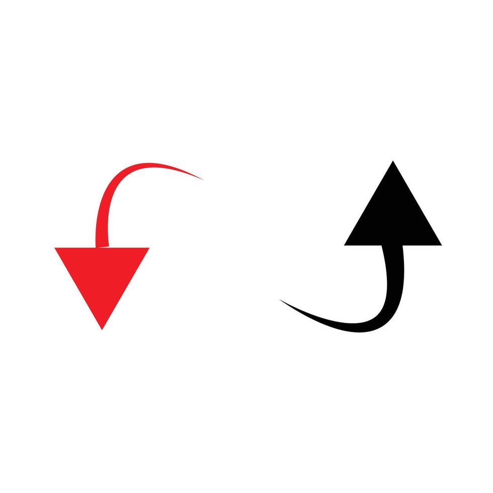 Arrows collection set of black icons Arrow icon art 2 vector