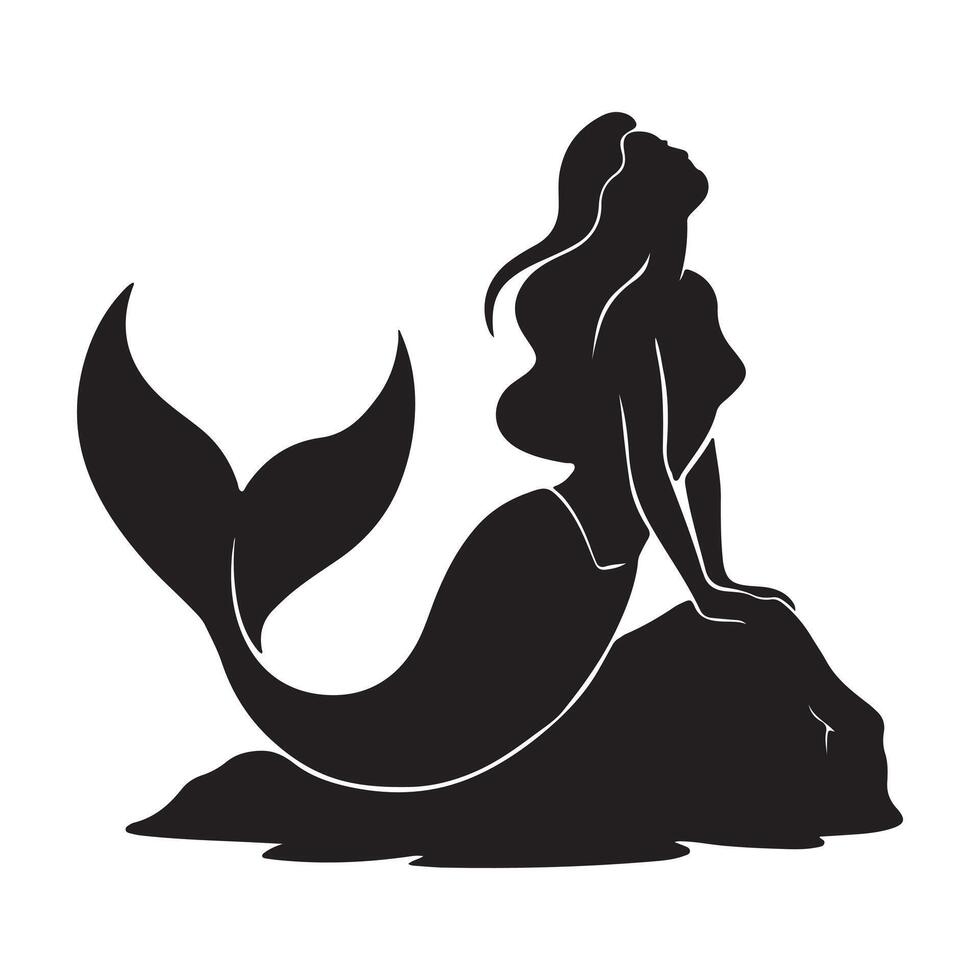 Dark Waters The Sirens Call of the Deep vector
