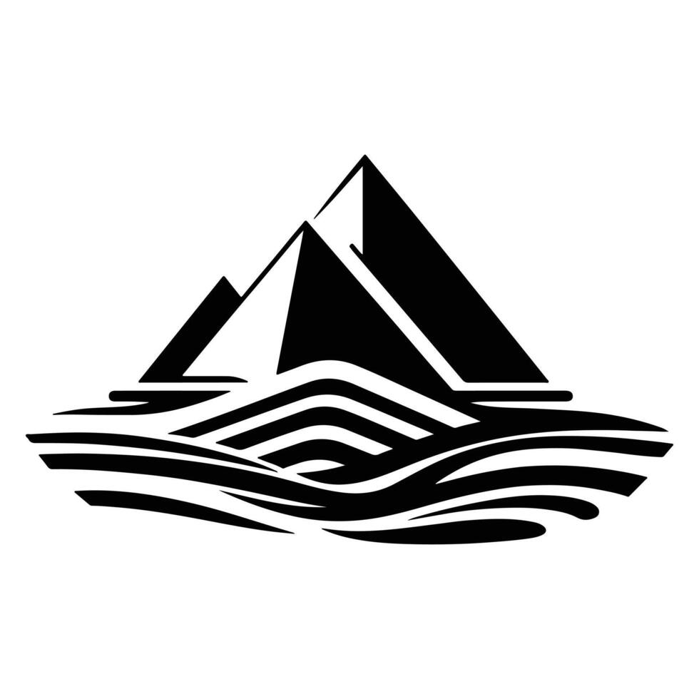 Ancient Marvels The Legacy of the Egyptian Pyramids vector