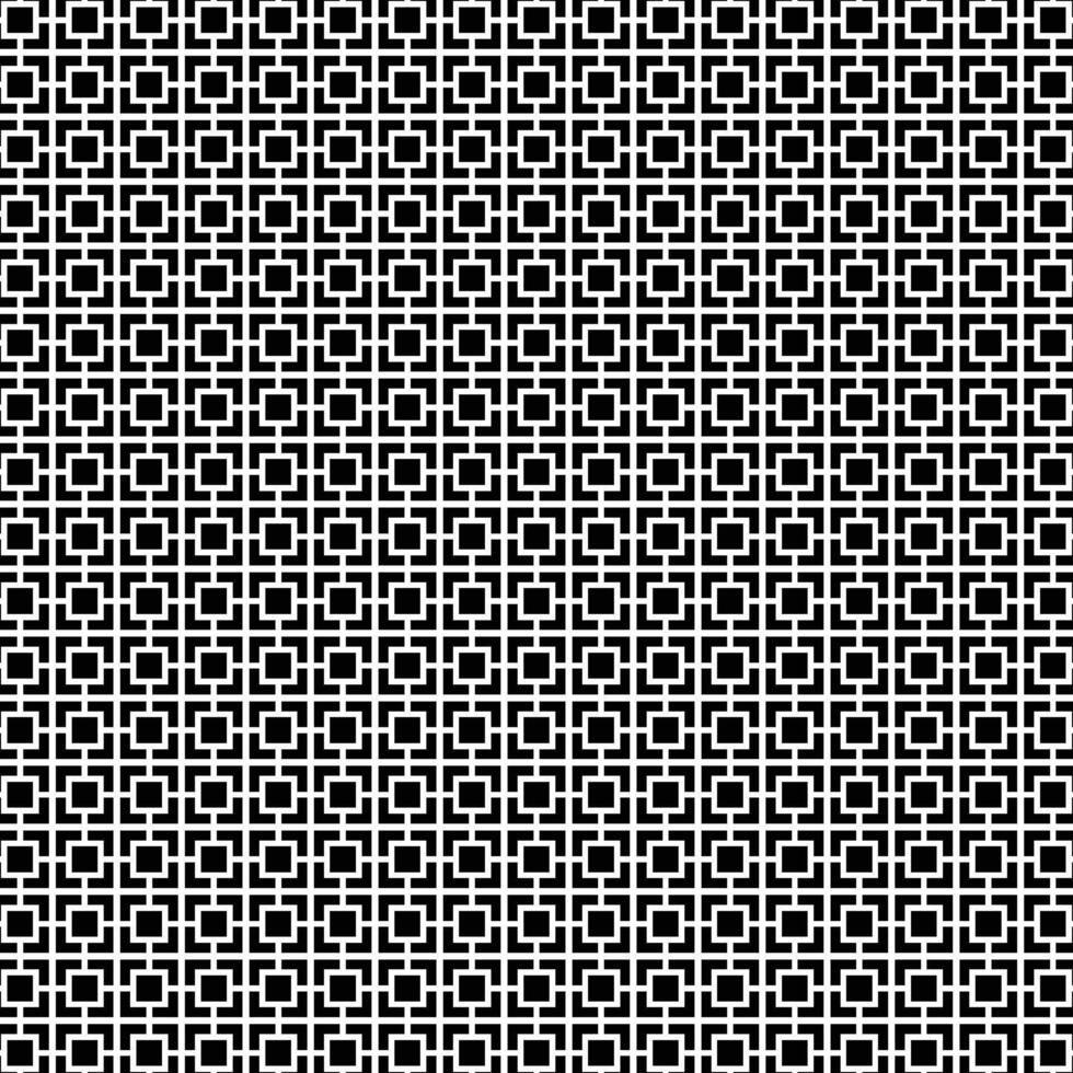 Modern Black and White Geometric Pattern. vector