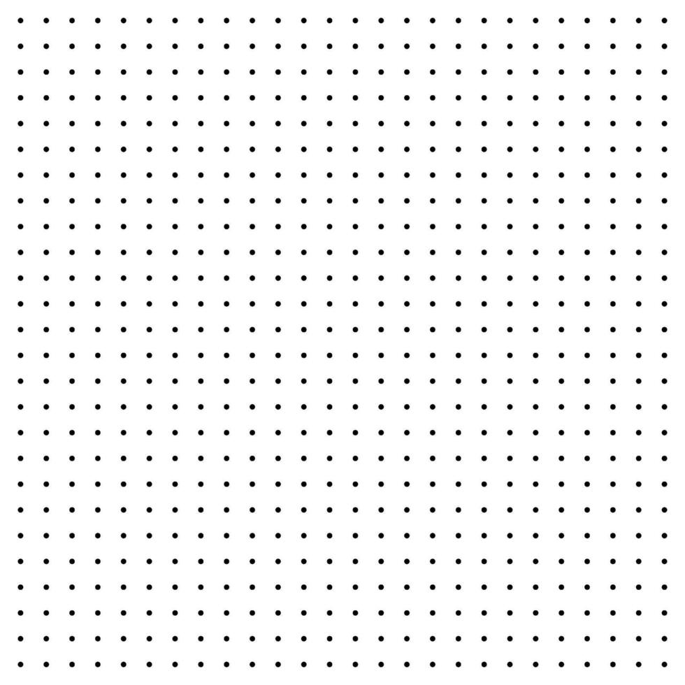 Modern Black and White Polka Dot Pattern Design vector