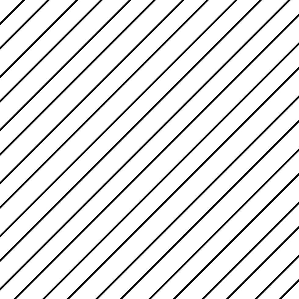 Elegant Black and White Diagonal Stripe Pattern vector