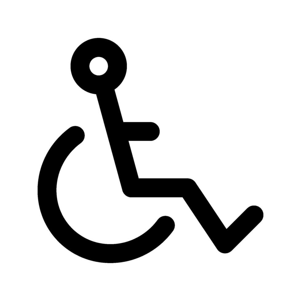 Disabled Handicap icon. illustration vector