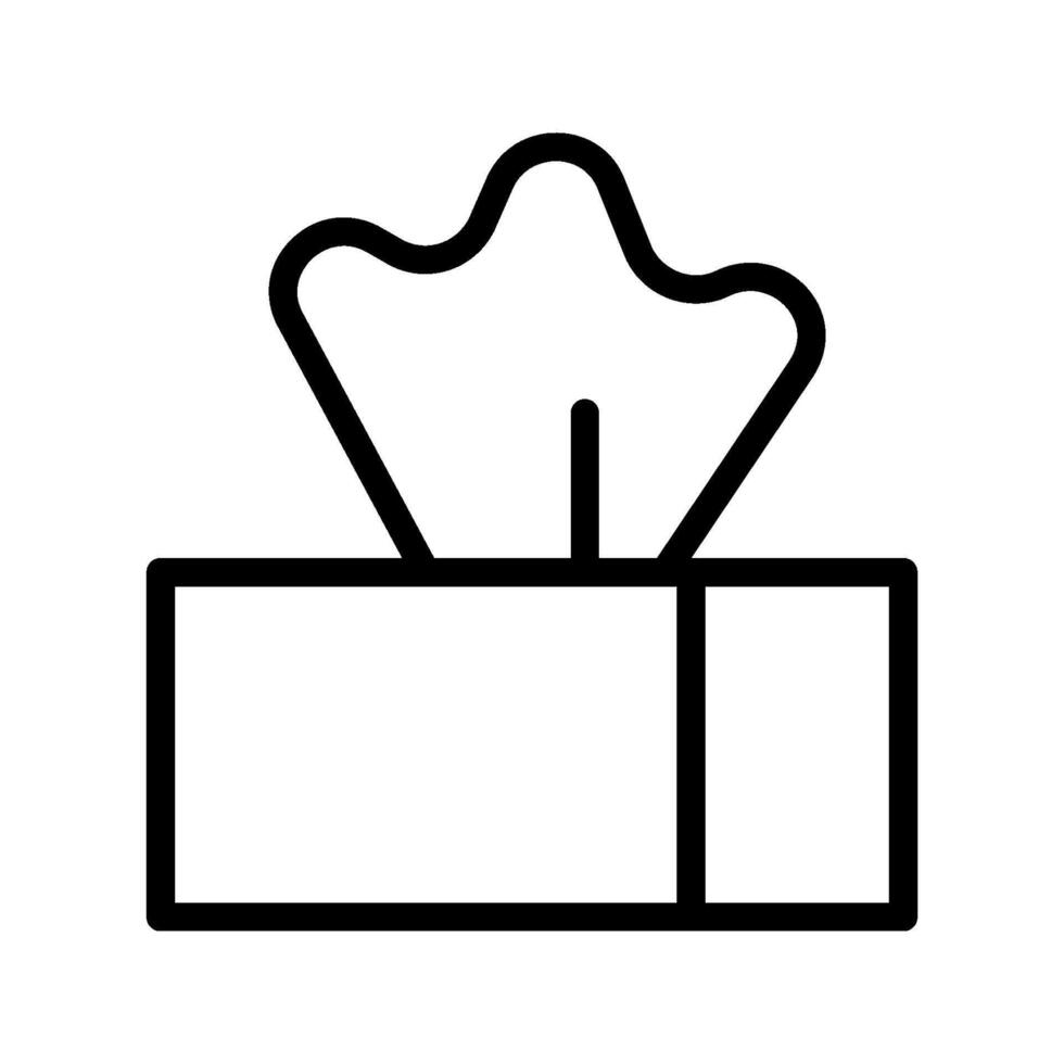 Tissue icon. kleenex sign. illustration vector