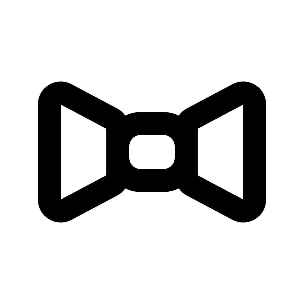 Bow icon ribbon Symbol. Bow tie sign. for mobile concept and web design. illustration on white background vector