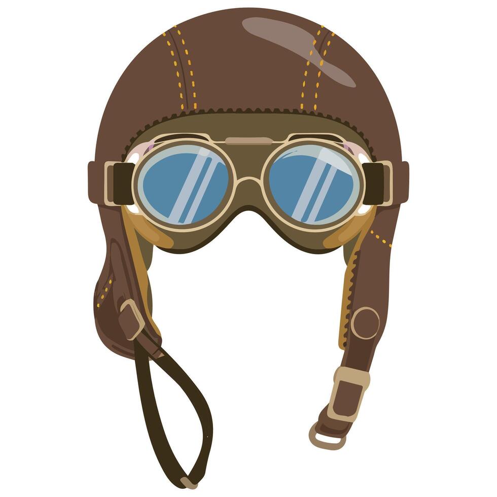 Isolated Hat and Military Logo Set of Steel Hat Icons vector