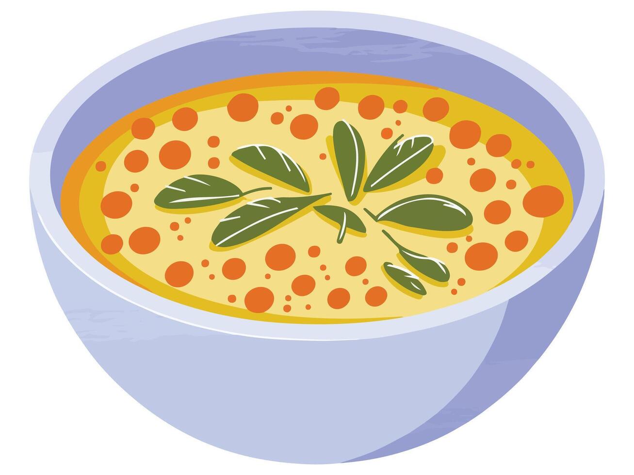 Spicy Indian soup icon isometric vector